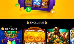 Crown Coins Casino app hompage